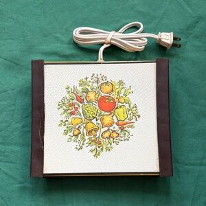 Vintage Food Design Hot Plate